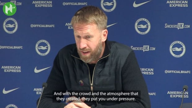 Potter: 'I don't want to throw the players under the bus'